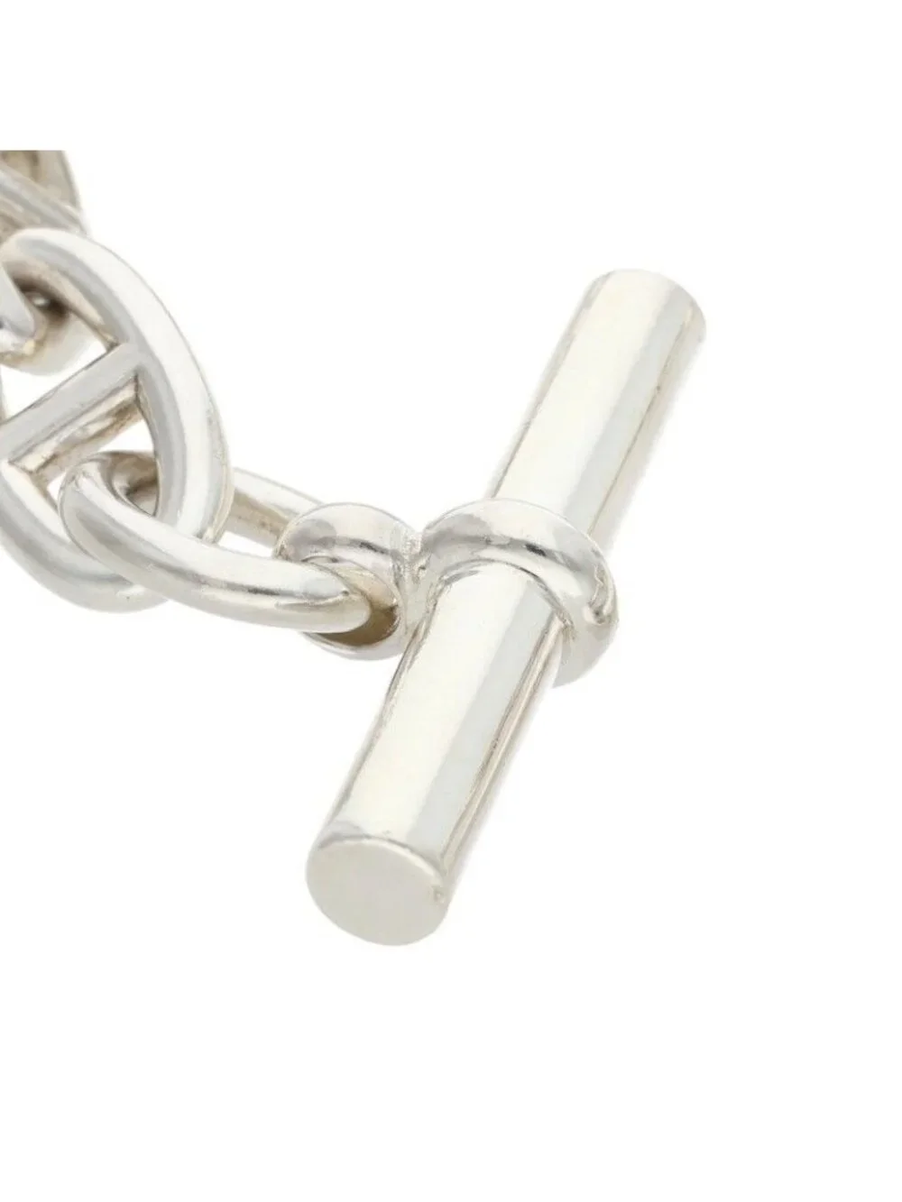Hermes Chaine D'ancre GM Silver Bracelet